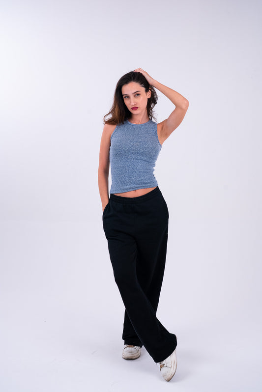 Washed Sky Blue Tank Top