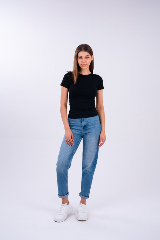 Midnight Black Basic Top