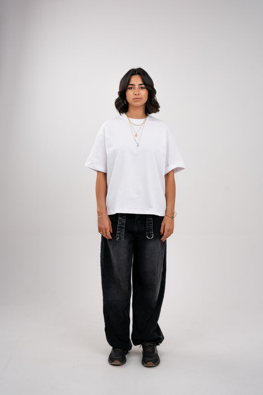 Ice White Boxy T-Shirt