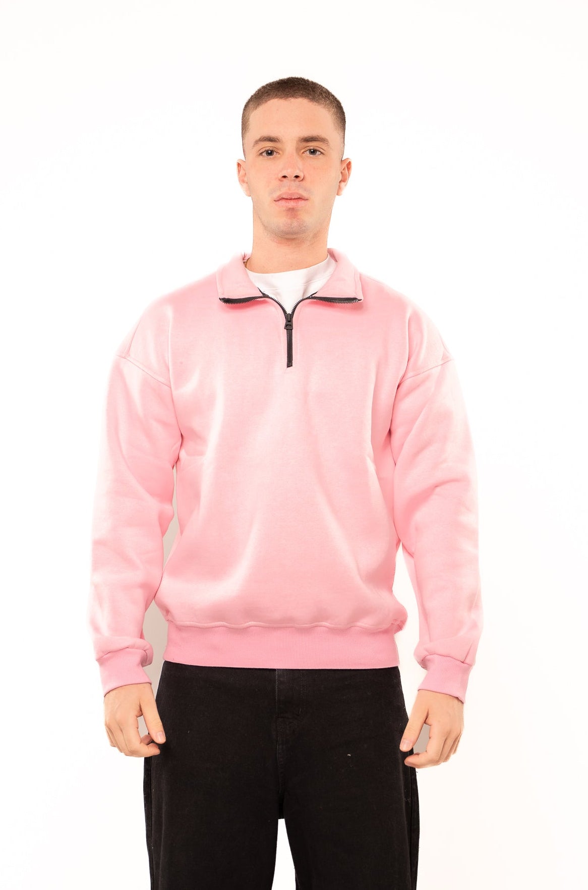 Ballet Pink Quarter-Zip
