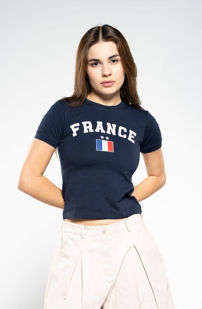 France Baby Tee