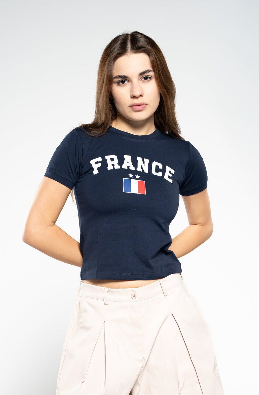 France Baby Tee