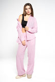 Ballet Pink Linen Pants