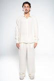 Off White Linen Pants