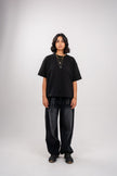 Charcoal Black Boxy T-Shirt