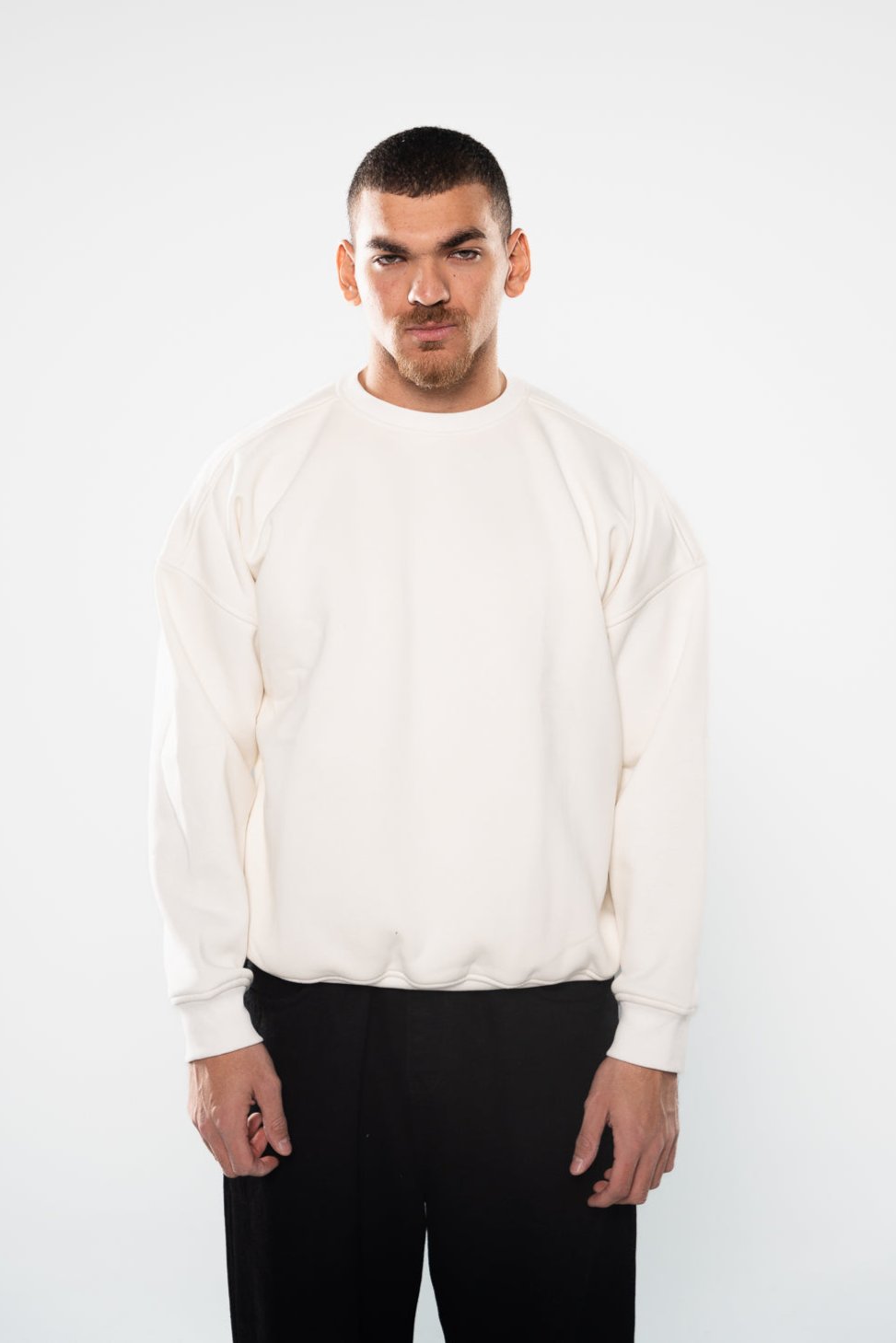 Ice White Crew-Neck