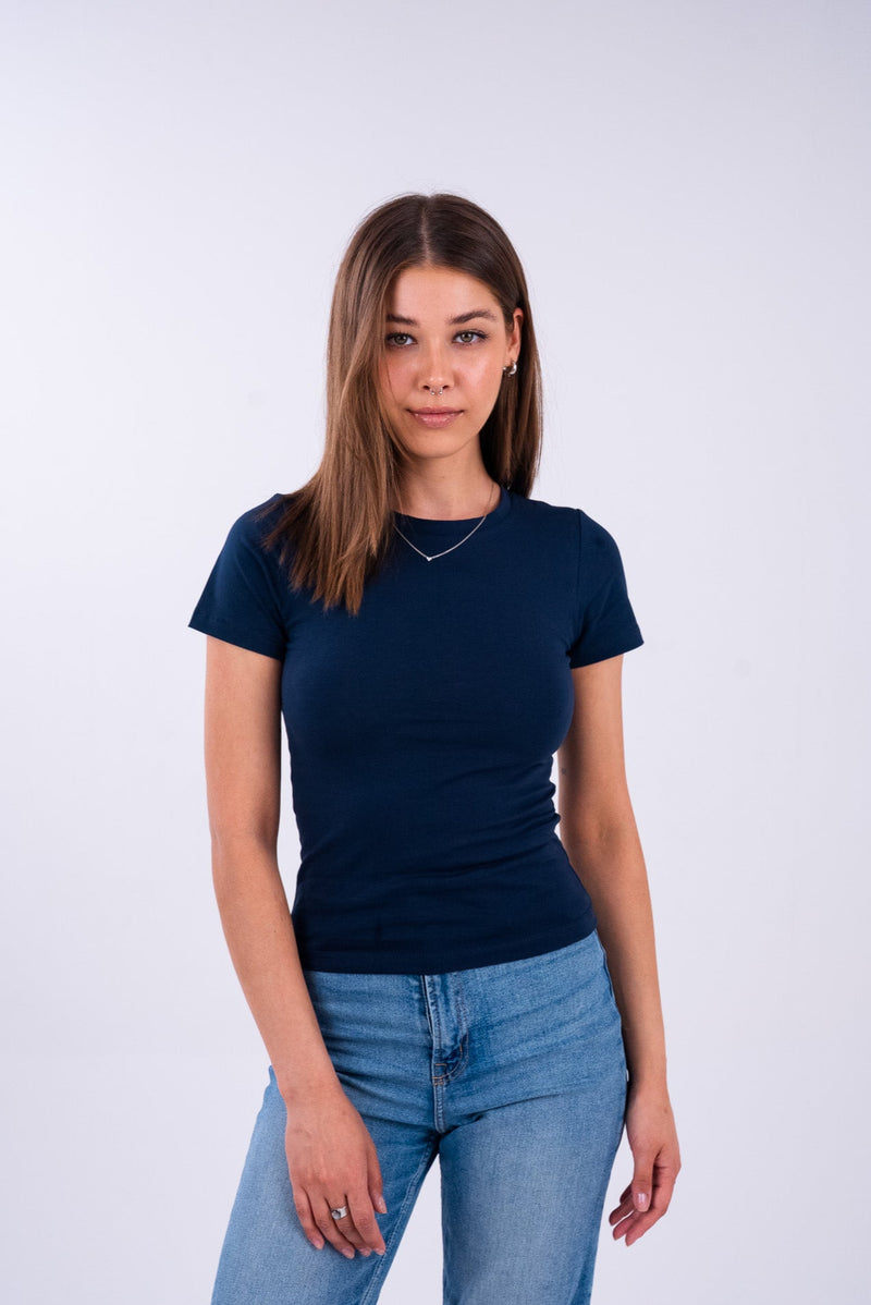 Oxford Blue Basic Top