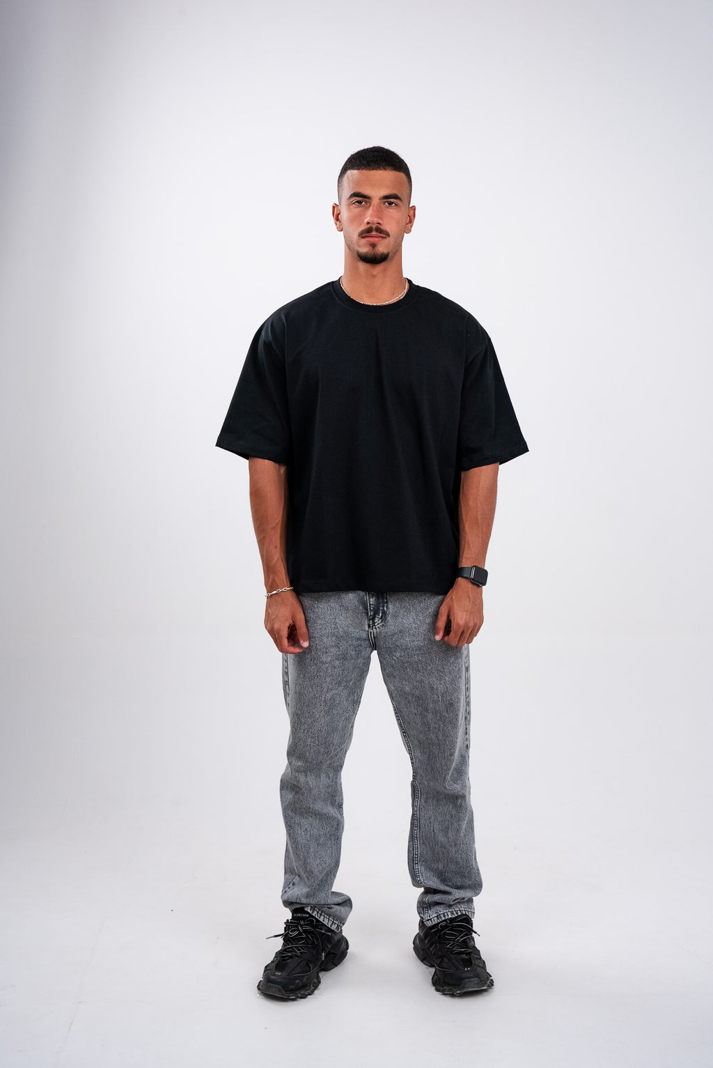 Black Heavy Weight Boxy T-Shirt