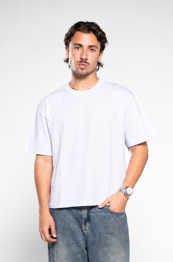 Ice White Boxy T-Shirt