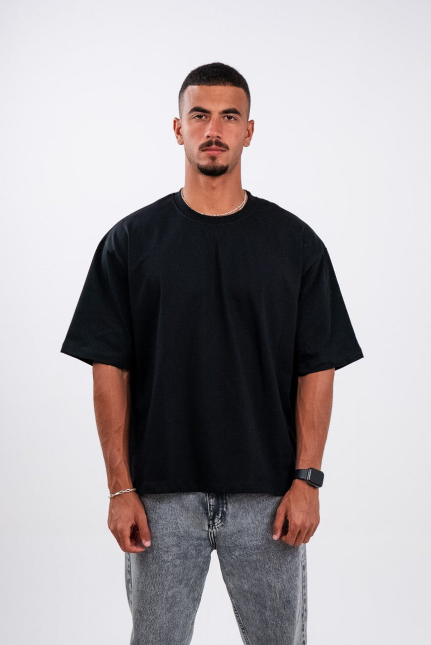 Black Heavy Weight Boxy T-Shirt