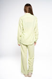 Iguana Green Linen Pants