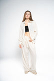 Off White Linen Pants