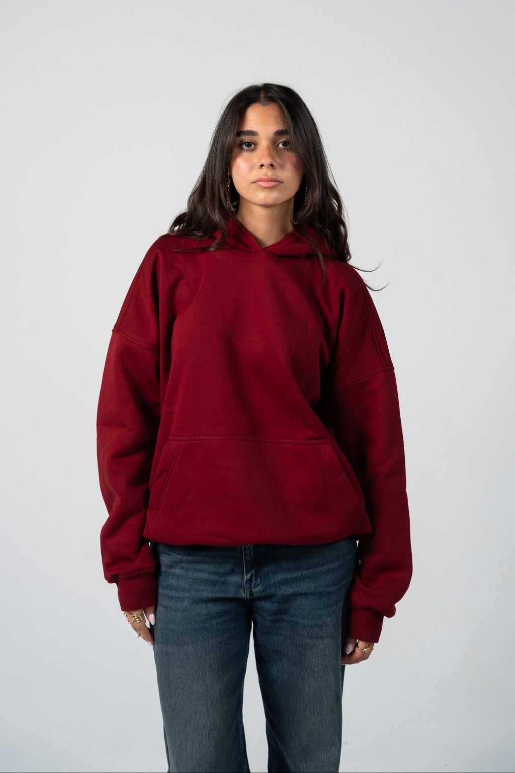 Wine Burgundy Hoodie