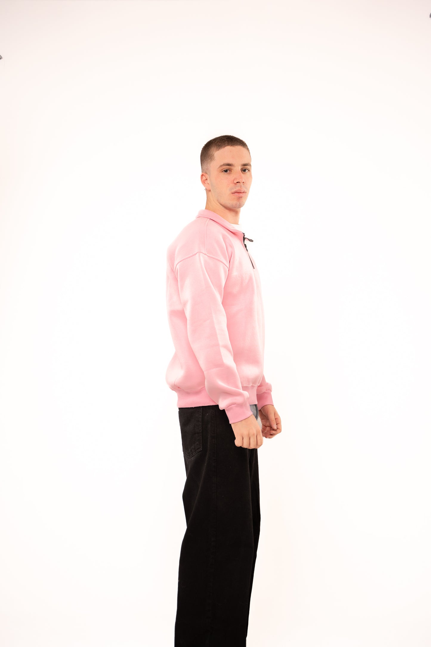 Ballet Pink Quarter-Zip