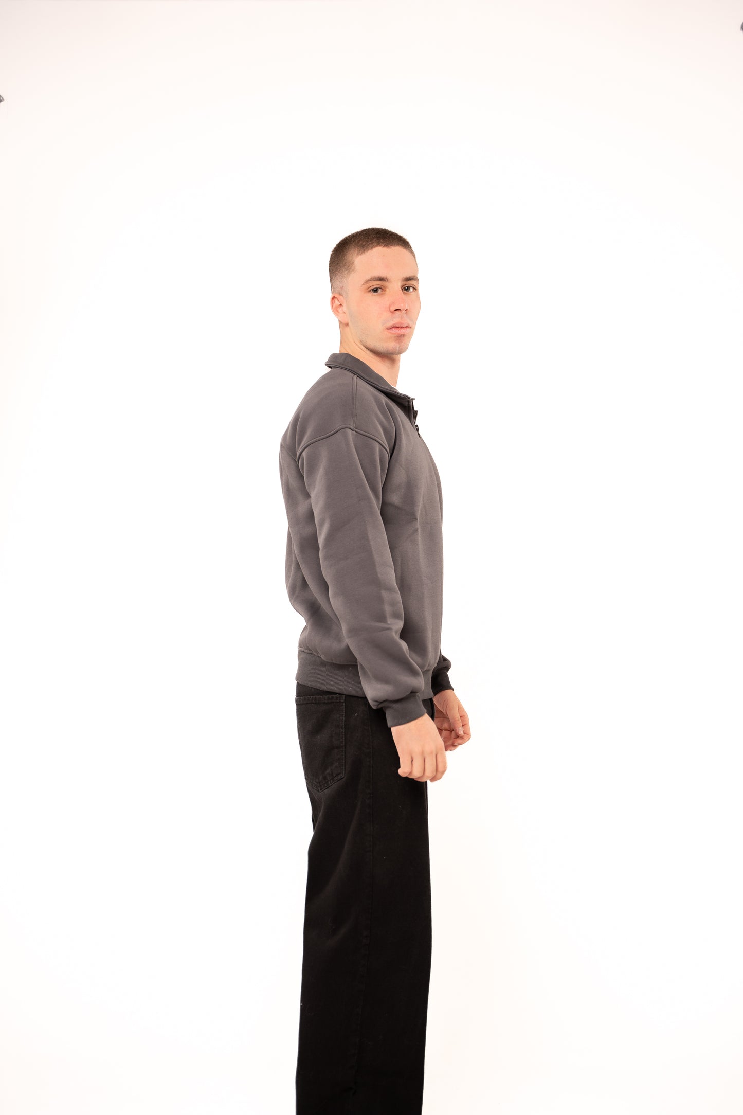 Iron Grey Quarter-Zip