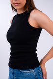 Ink Black Tank Top