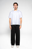 Ink Black Wide-Leg SweatPants