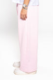 Ballet Pink Wide-Leg SweatPants