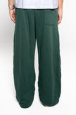 Basil Green Wide-Leg SweatPants