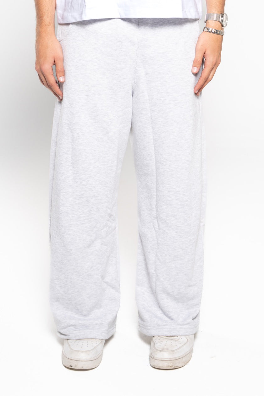 Smoke Grey Wide-Leg SweatPants