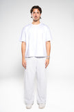 Smoke Grey Wide-Leg SweatPants