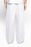 Smoke Grey Wide-Leg SweatPants