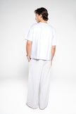 Smoke Grey Wide-Leg SweatPants