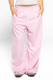 Ballet Pink Wide-Leg SweatPants