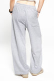 Smoke Grey Wide-Leg SweatPants
