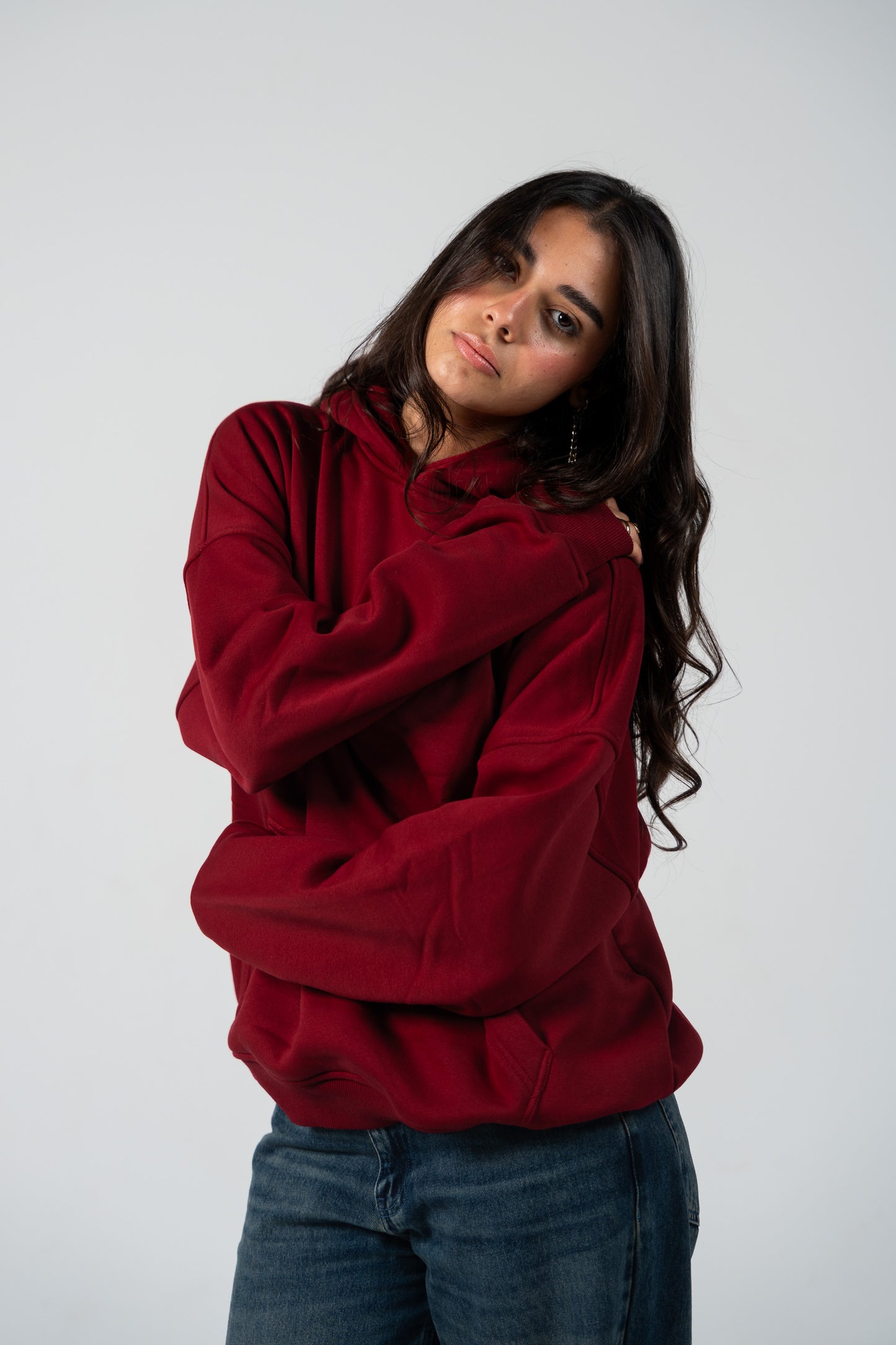 Wine Burgundy Hoodie