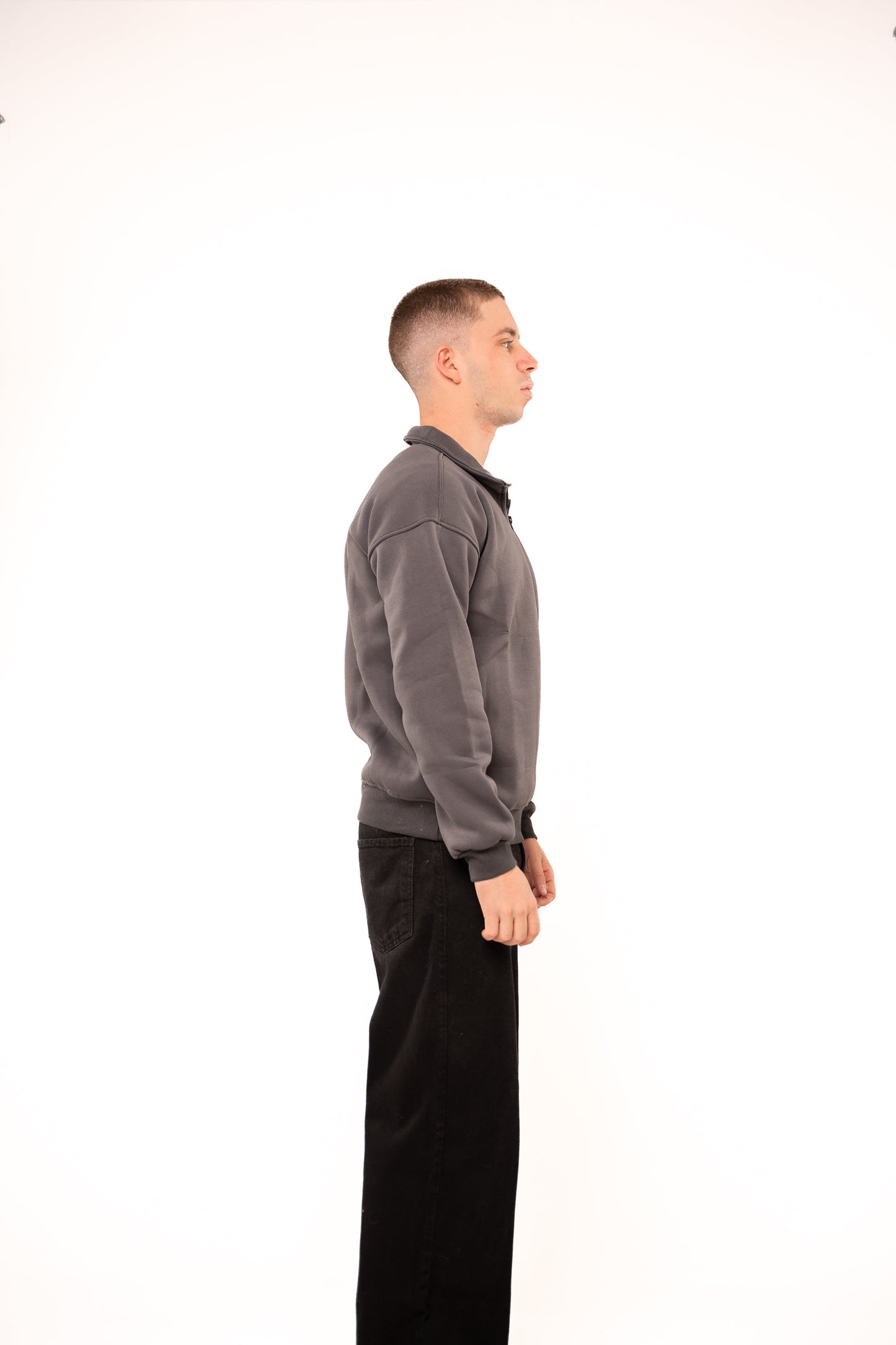 Iron Grey Quarter-Zip