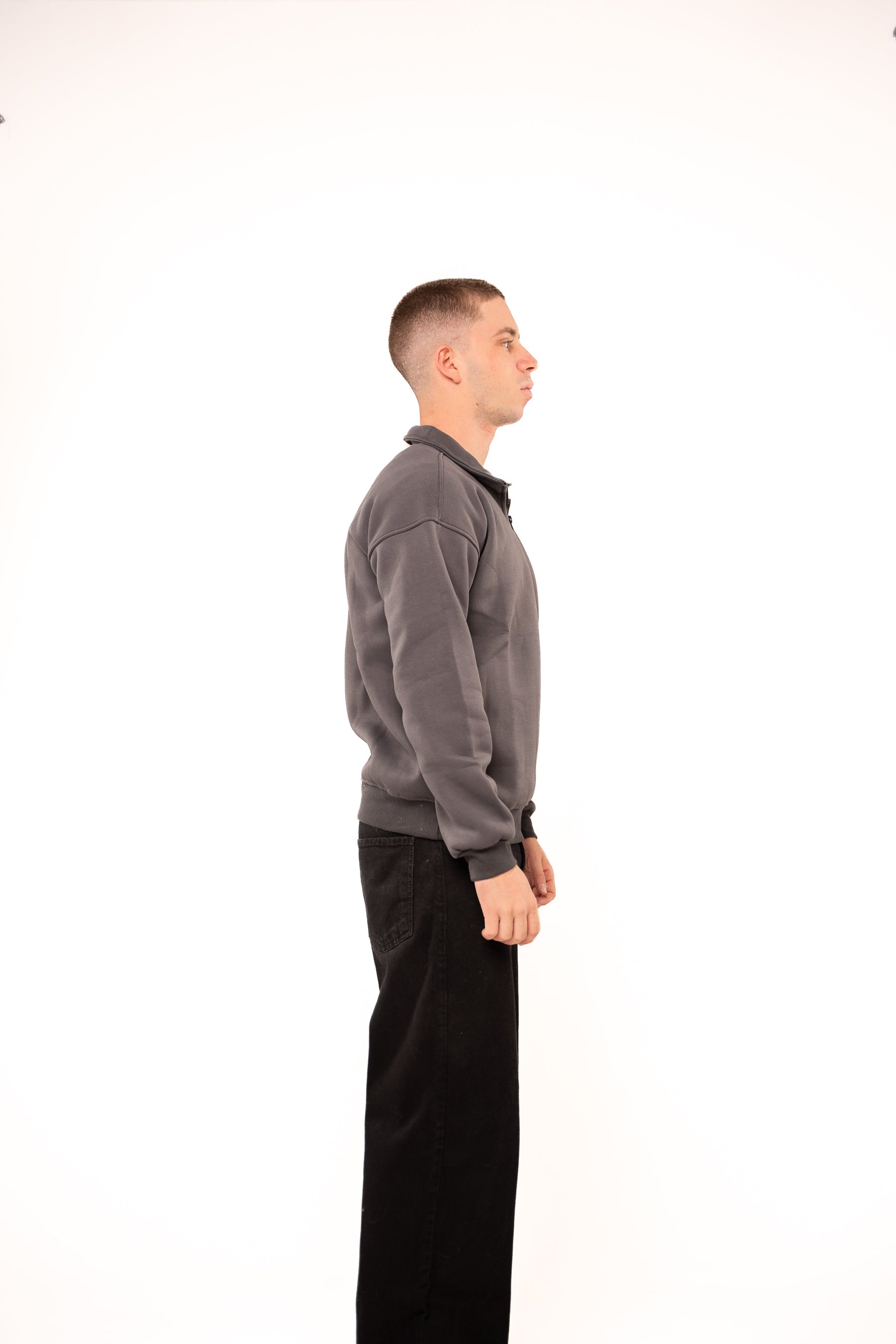 Iron Grey Quarter-Zip