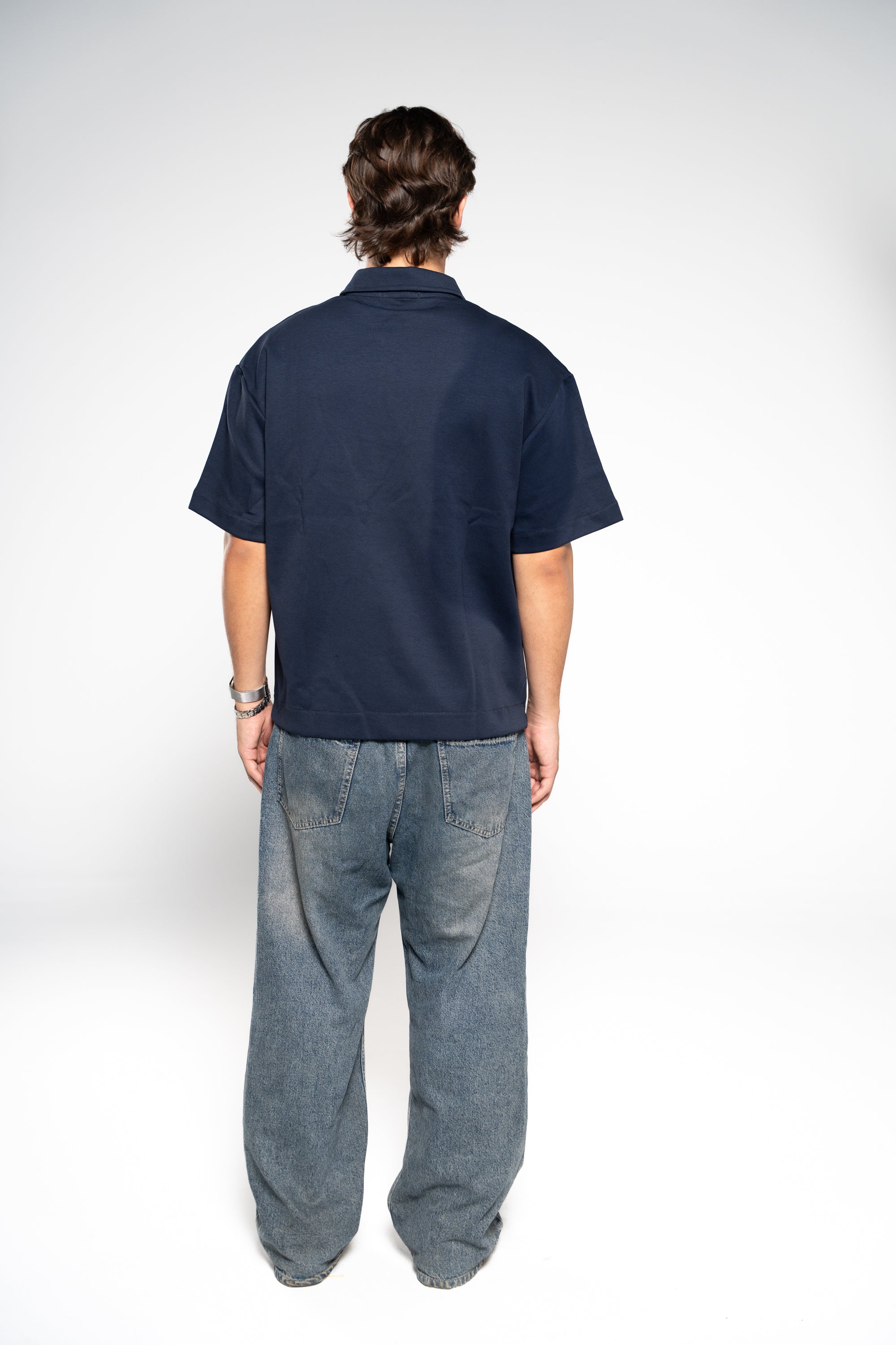 Absolute Zero Zip Up Polo