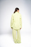 Iguana Green Linen Shirt