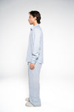 Arctic Blue Linen Pants