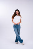 Ice White Basic Top