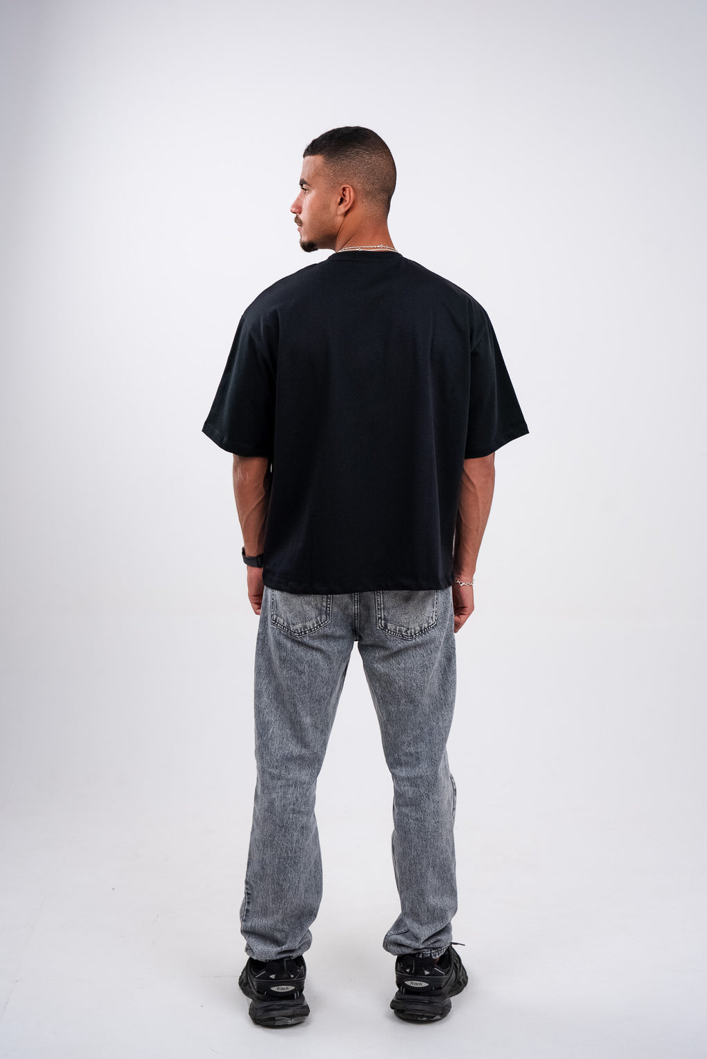 Black Heavy Weight Boxy T-Shirt