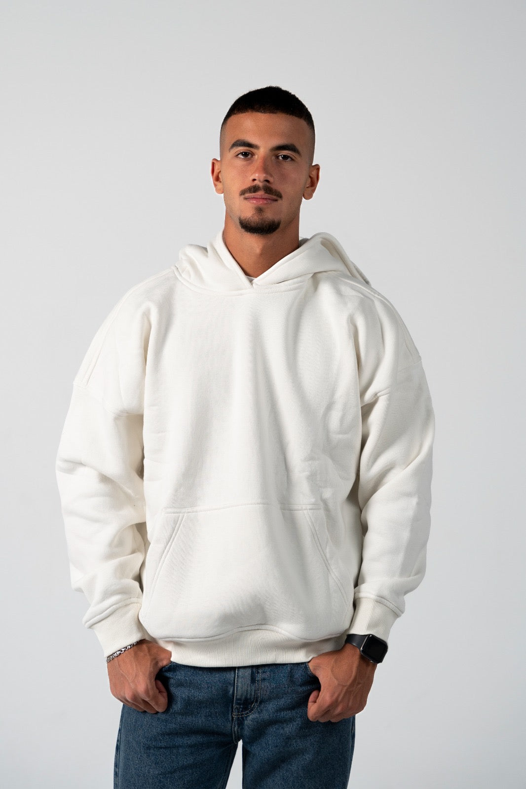 Ice White Hoodie
