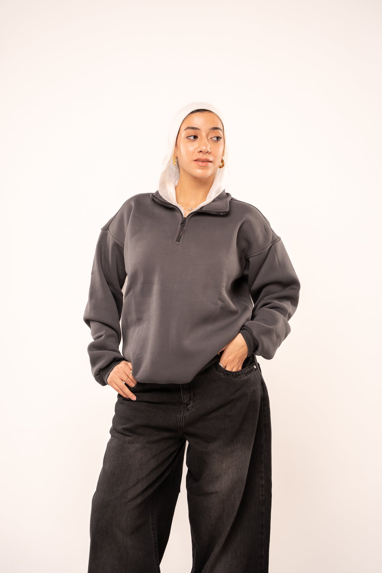 Iron Grey Quarter-Zip