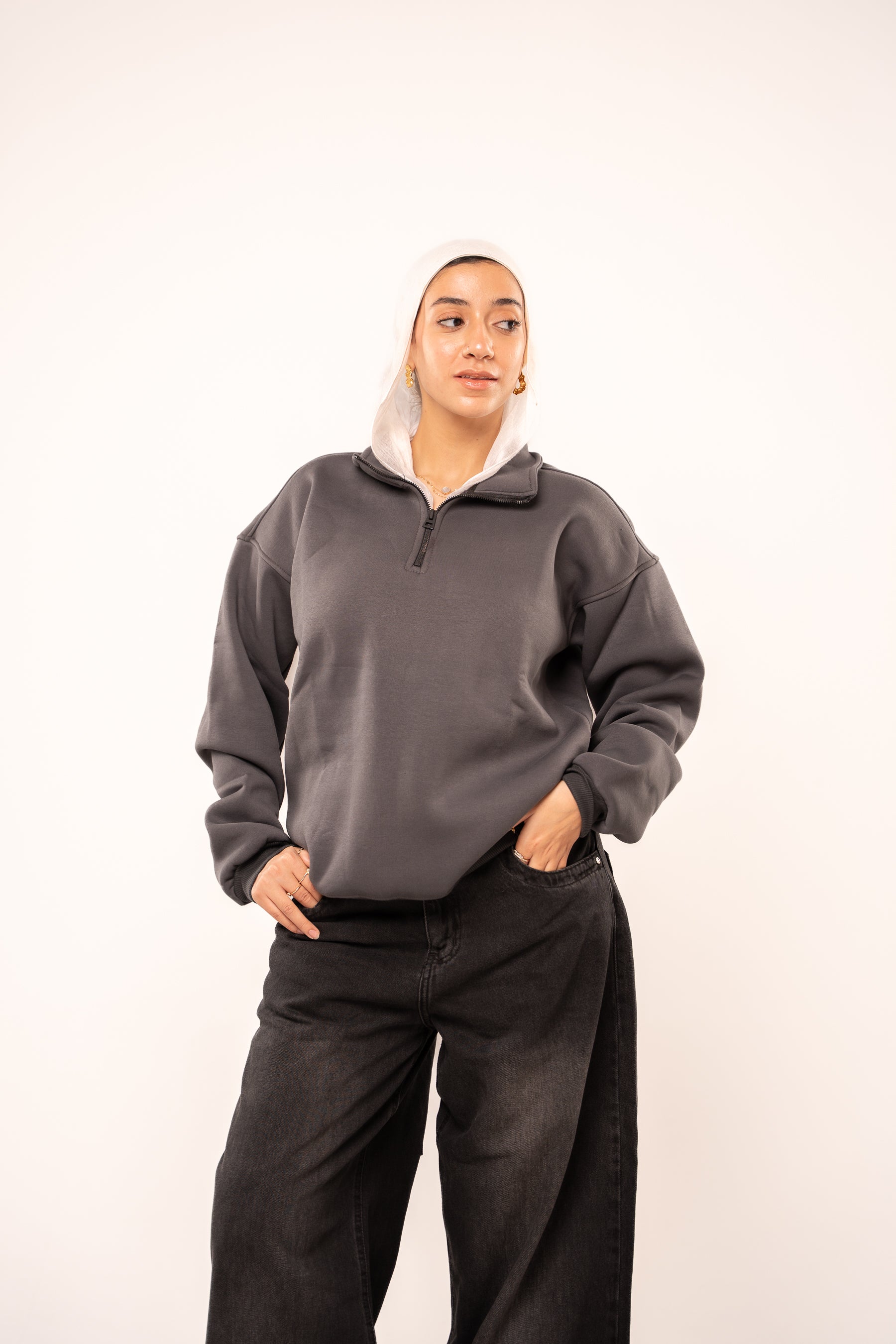 Iron Grey Quarter-Zip