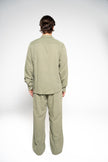 Forest Green Linen Pants