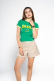 Brasil Green Baby Tee