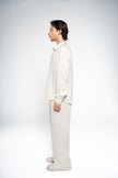 Off White Linen Pants