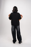 Charcoal Black Boxy T-Shirt