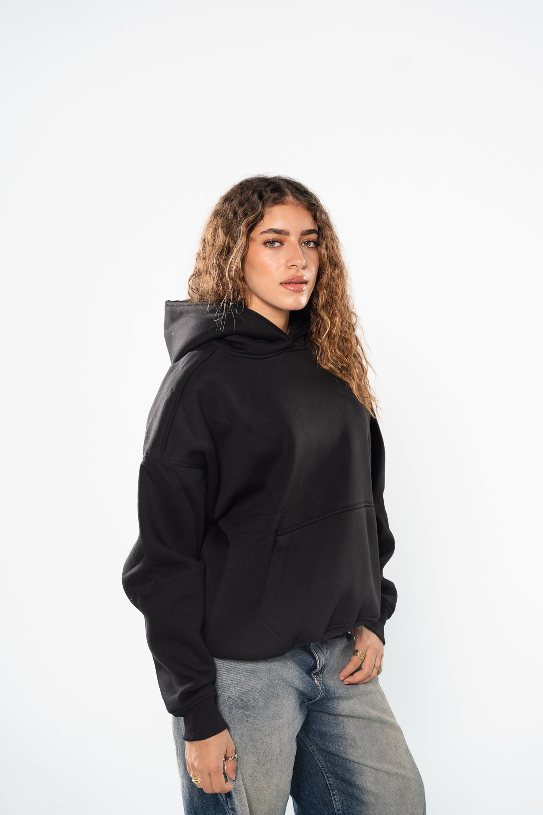 Ink Black Hoodie