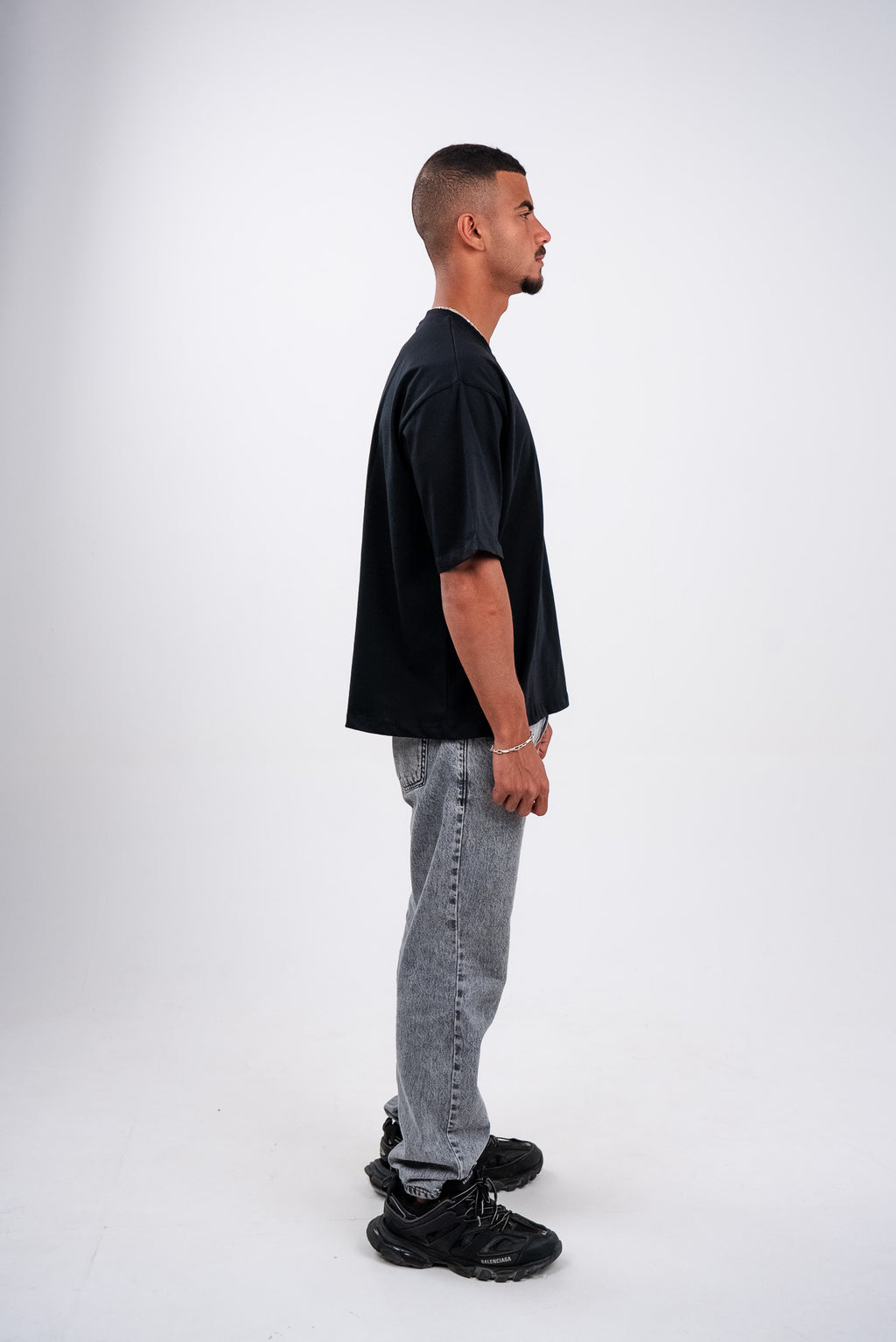 Black Heavy Weight Boxy T-Shirt