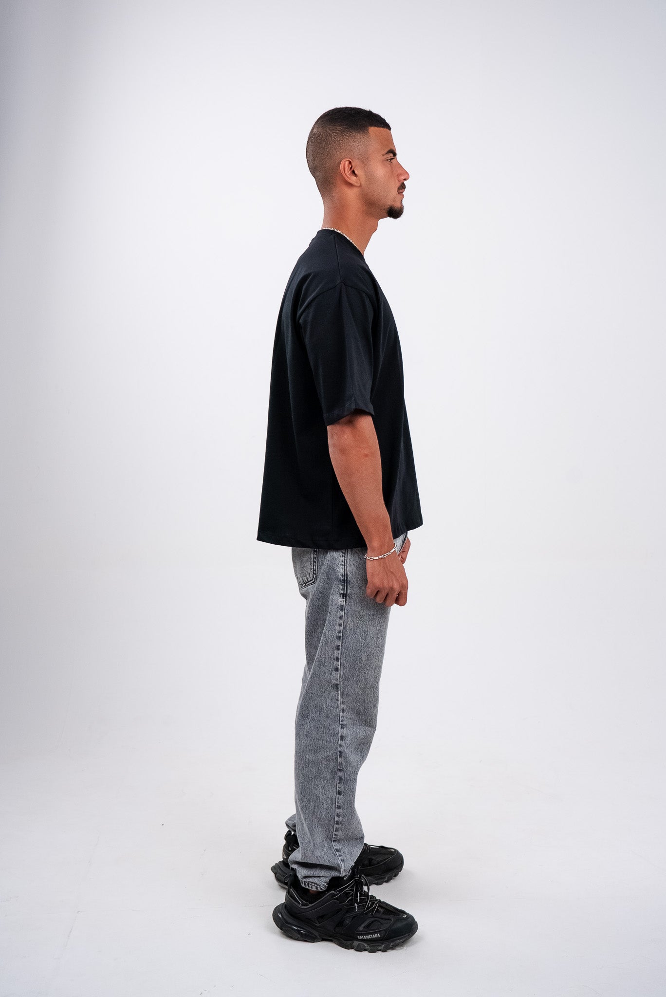 Black Heavy Weight Boxy T-Shirt