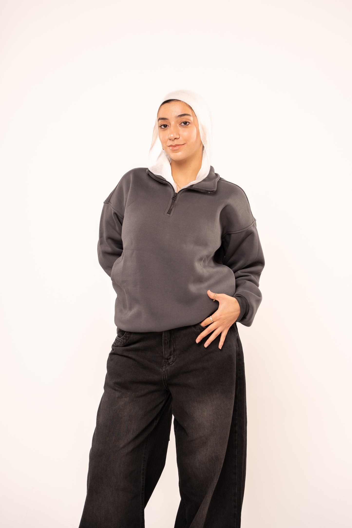 Iron Grey Quarter-Zip