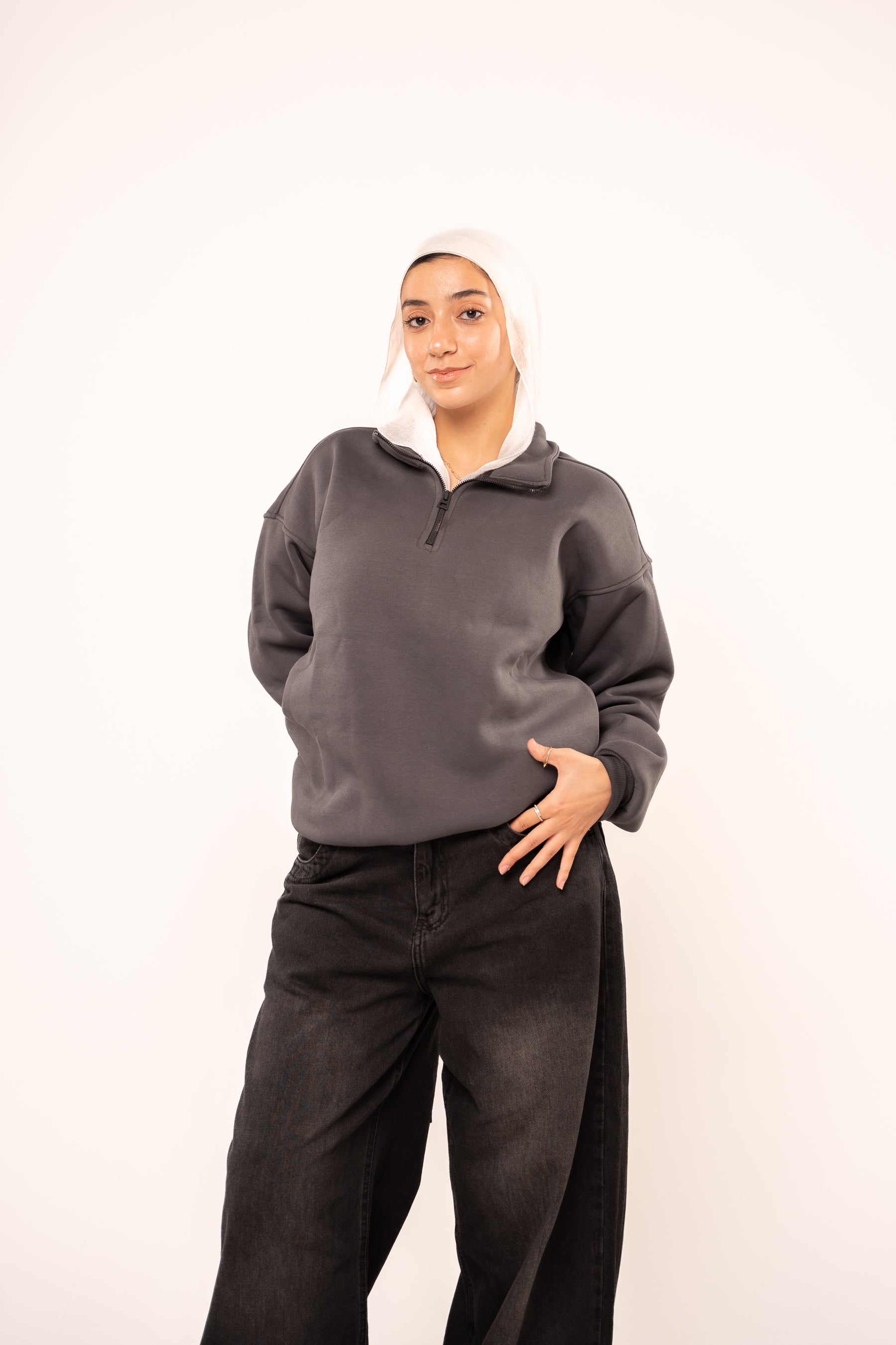 Iron Grey Quarter-Zip