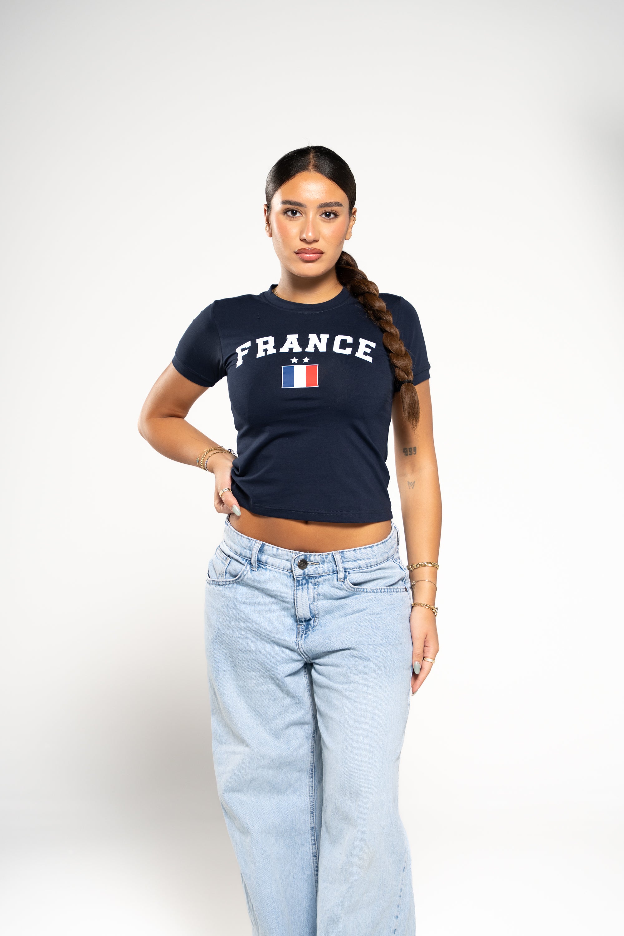 France Baby Tee